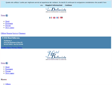 Tablet Screenshot of bellavista-hotel.net